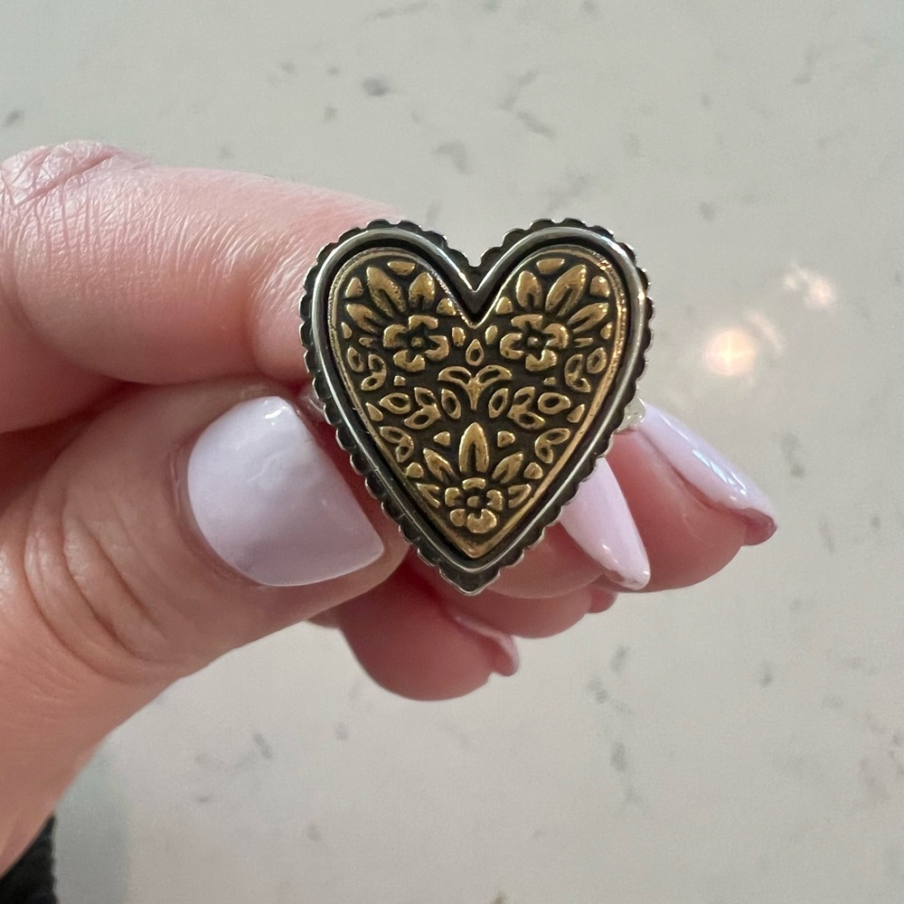 James Avery Heirloom Floral Ring